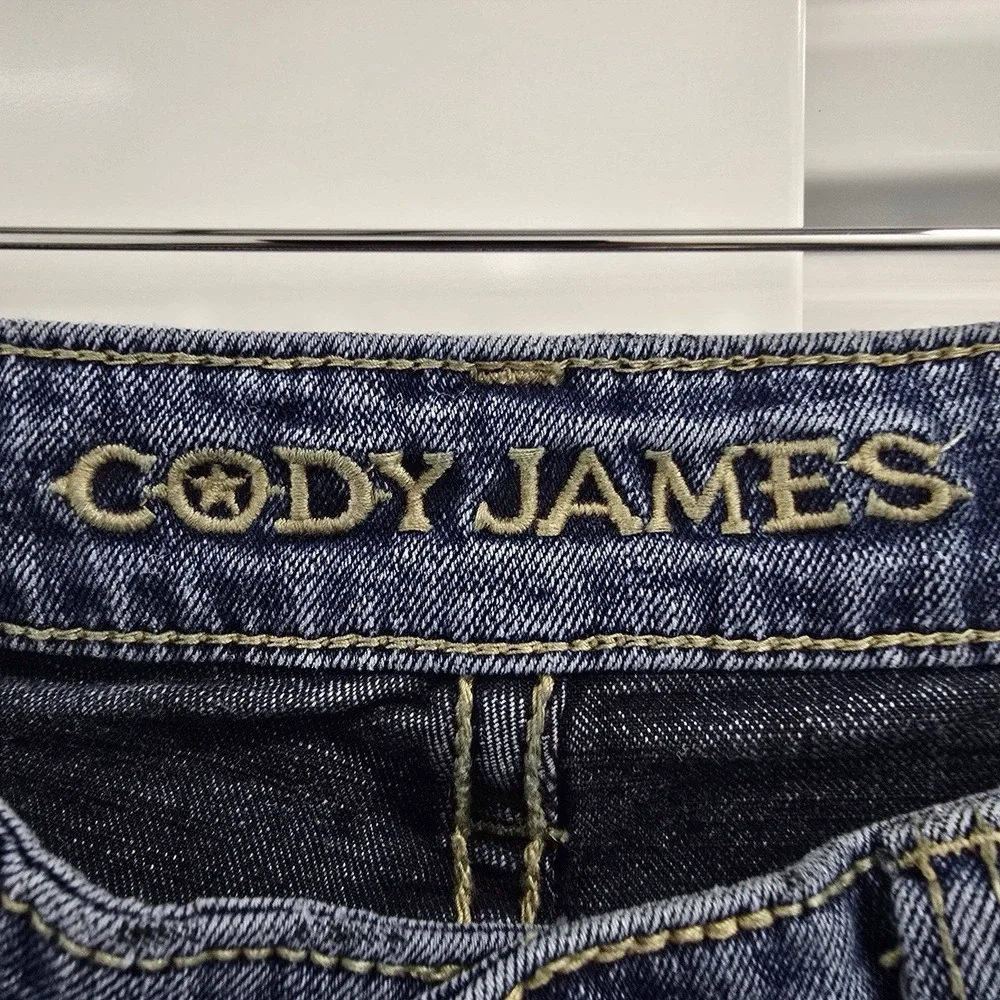 Cody James Bootcut Jeans Mens 30x30 Medium Wash Stretch Western Denim